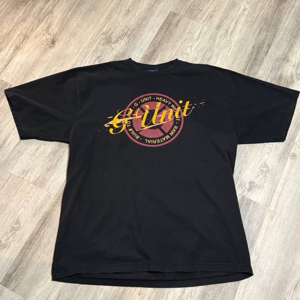 G Unit T-Shirt XXL Black‎ Heavy Weight Raw Material Built To Last